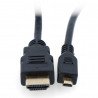 MicroHDMI - HDMI cable 1,5m - zdjęcie 1