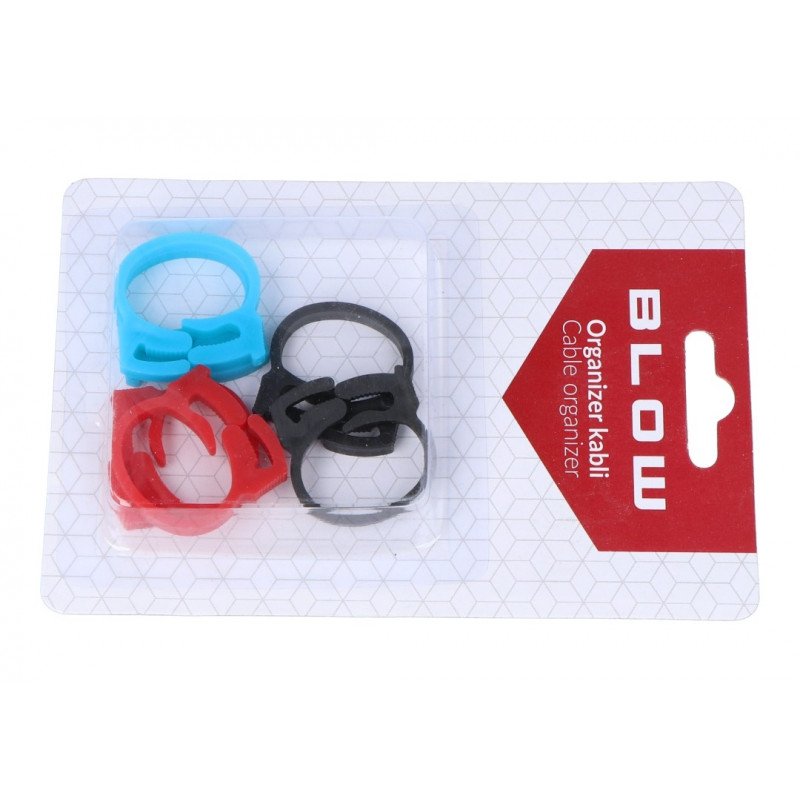 cable organizer - clamp ring - 6 pcs