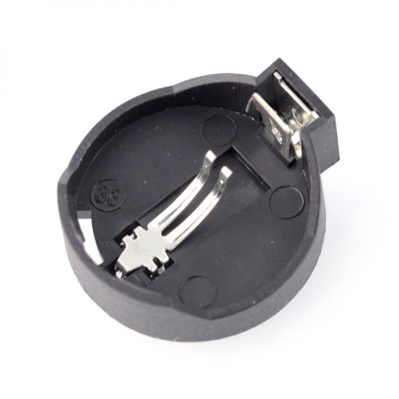 CR2032 3V Battery holder with blockade Botland Robotic Shop