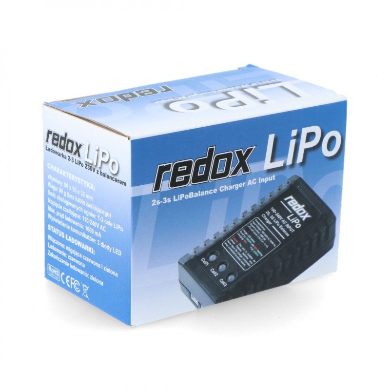 Redox LiPo mains charger