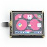 2.8'' 320x240px USB touch screen display for Raspberry Pi - zdjęcie 3