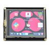 2.8'' 320x240px USB touch screen display for Raspberry Pi - zdjęcie 4