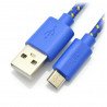 Esperanza USB-microUSB 2.0 EB17UG - braided 1m - zdjęcie 2