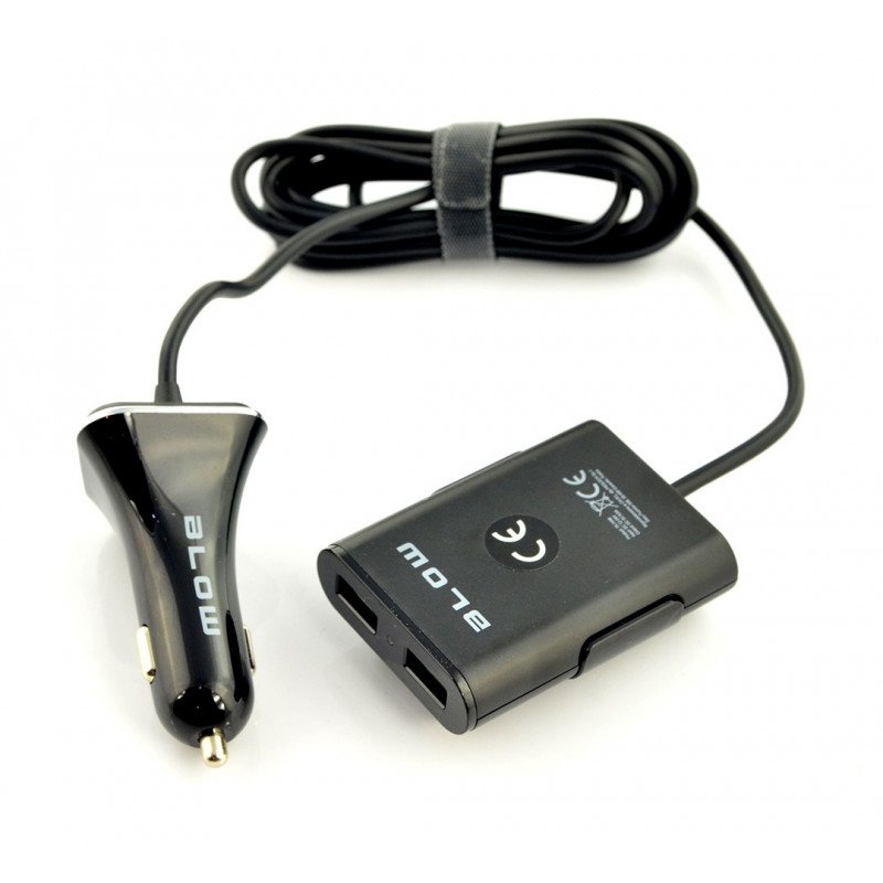 USB Car Charger Blow 4x USB - 9,6A