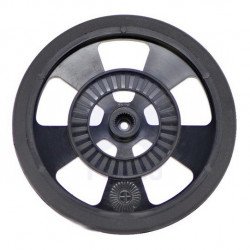 Wheels, servos, solarbotics - black