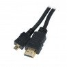 Goodbay High Speed Micro HDMI Cable with Ethernet male (type A) - micro male (type D) - 5m - zdjęcie 1