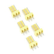 2,54 mm - plug 3-pin - 5 pcs