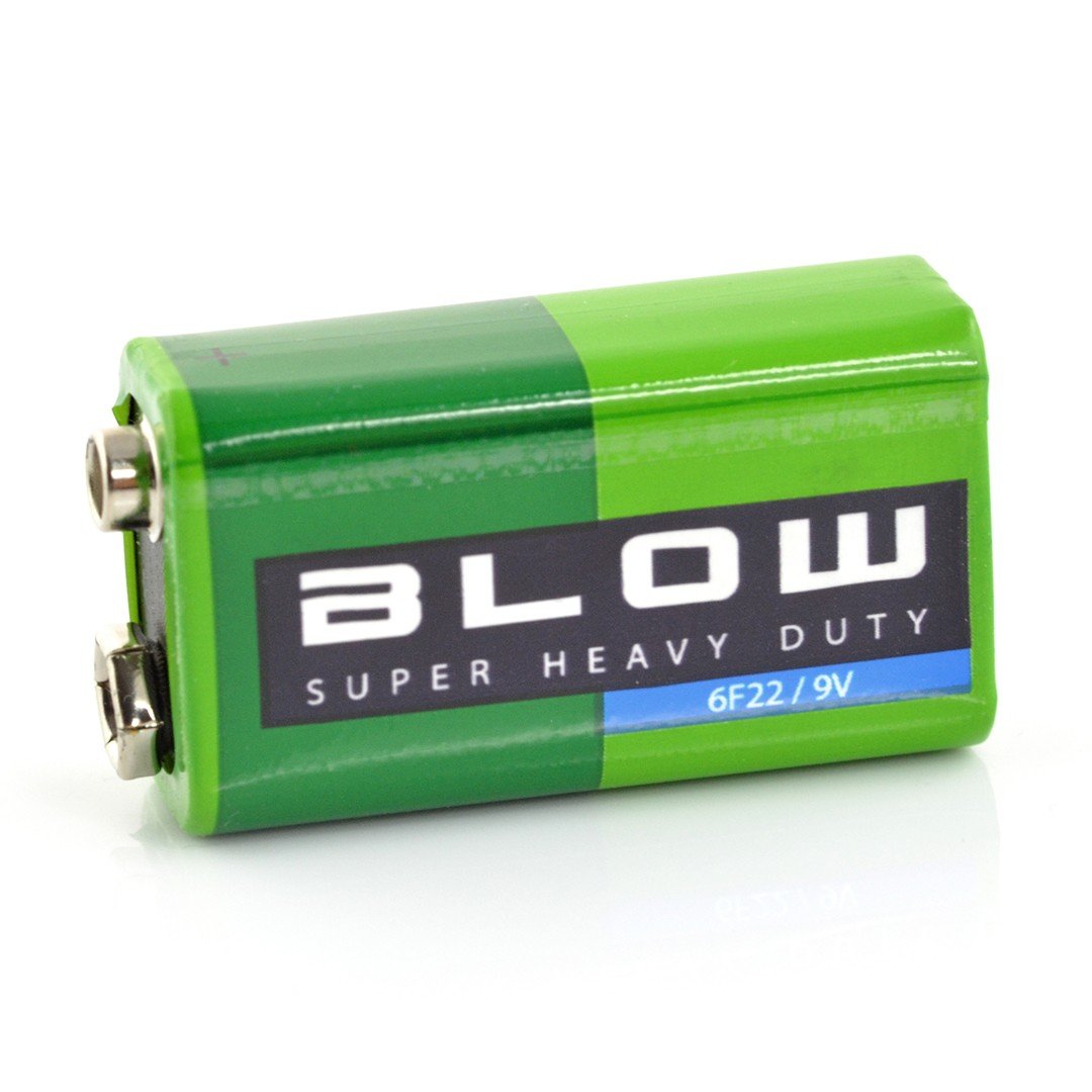 Super Power 9V Zinc Heavy Duty Battery, Batteries, Electrical, Household