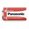 Battery 6F22 9V Panasonic - zdjęcie 3