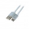 Extreme USB 2.0 Type-C silicone cable white - 1.5m - zdjęcie 1