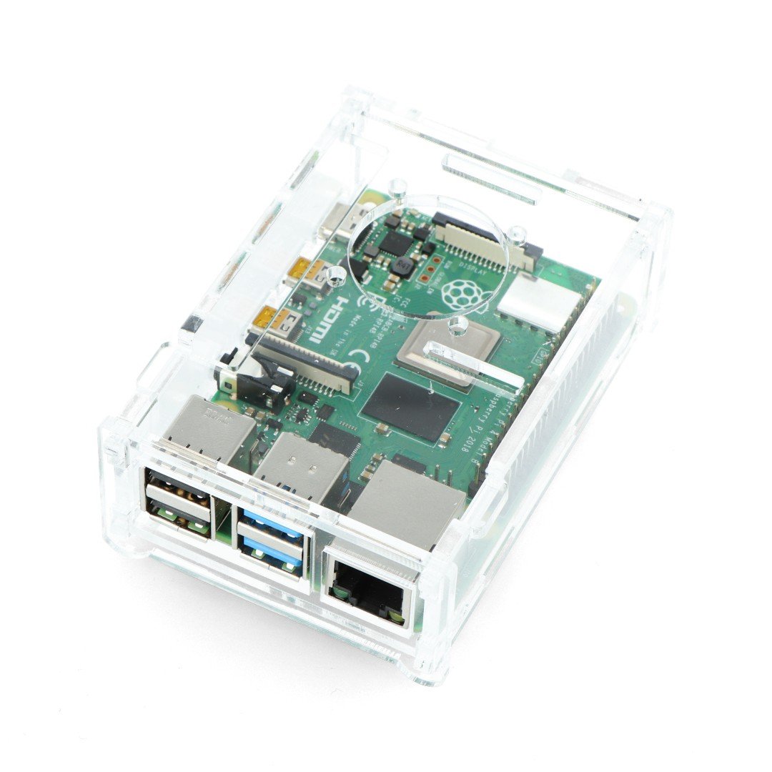 Raspberry Pi Model 4B - transparent - LT-4B13