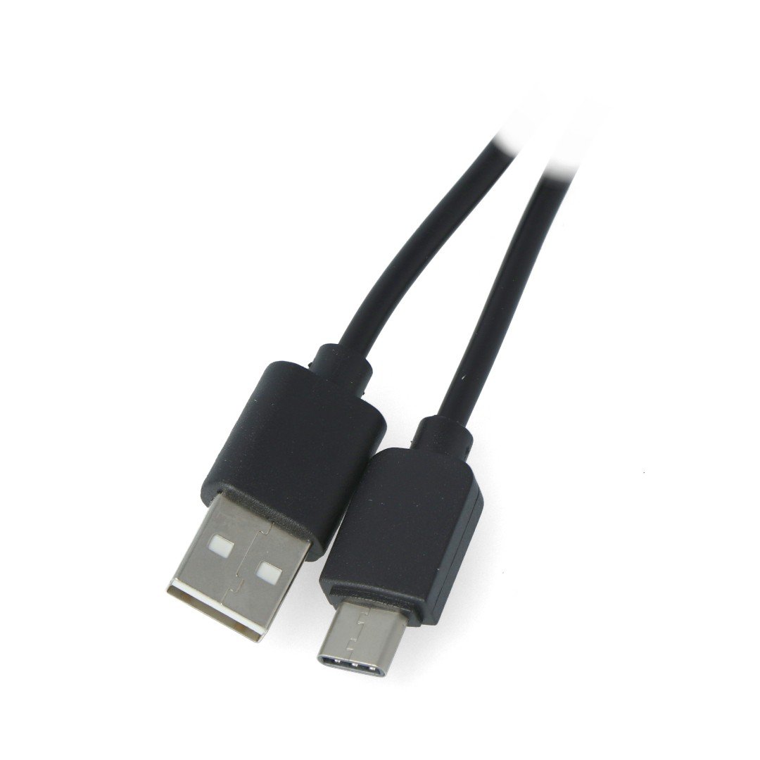 0.5m USB 2.0 Type A Male - USB Mini Type B Male Black PVC Cable
