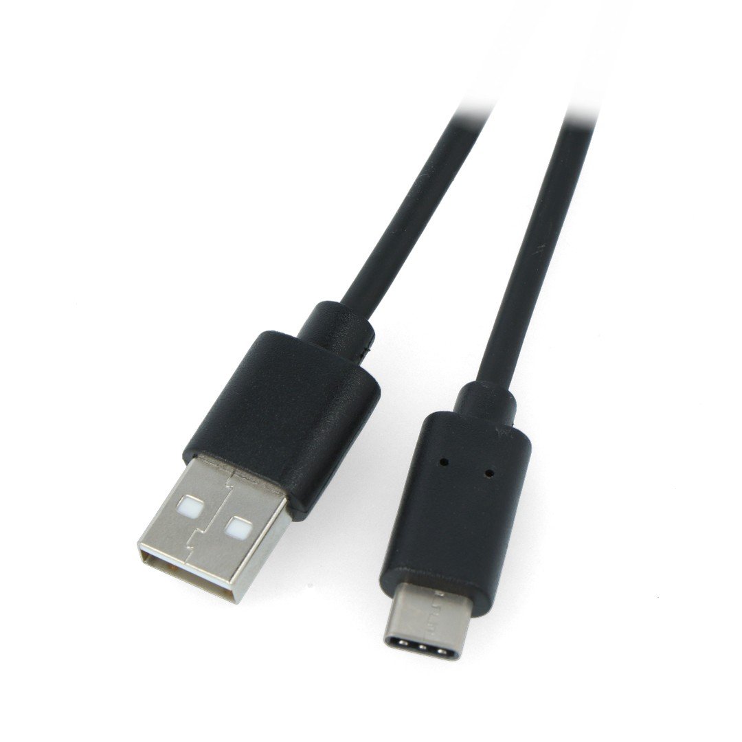 Lanberg USB Cable Type A - C 2.0 black - 0,5m