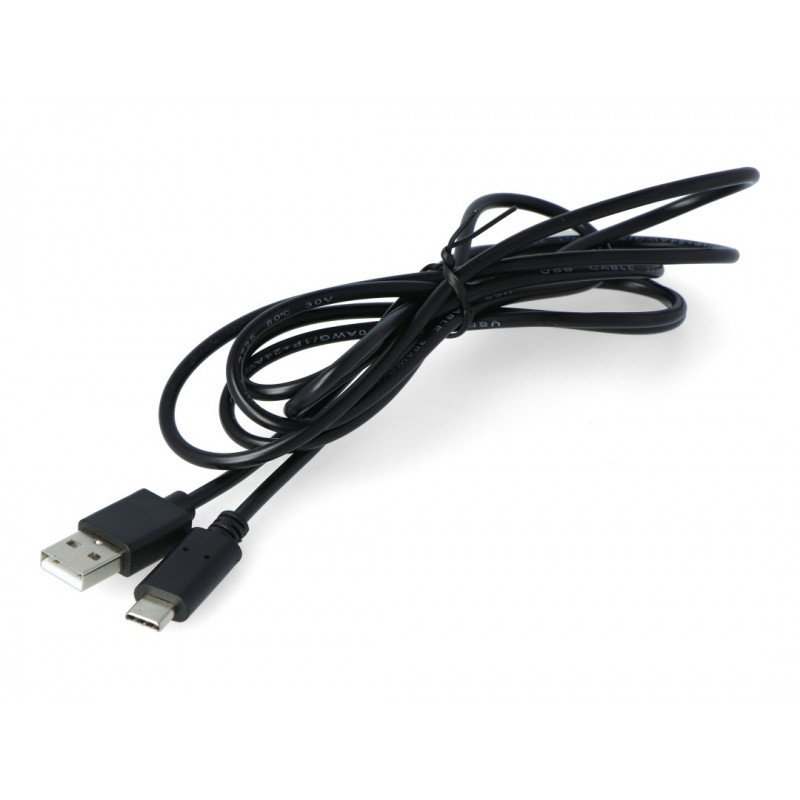 Lanberg USB cable Type A - C 2.0 black - 1.8m