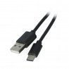 Extreme USB 2.0 Type-C cable black - 1.5m - zdjęcie 1