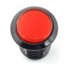 Arcade Push Button 3.3cm - black with red lighting - zdjęcie 1