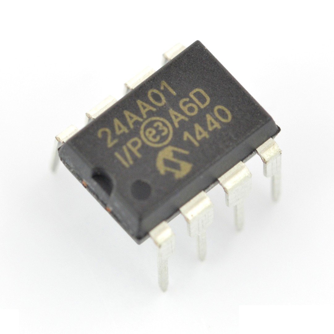 1kb I2C EEPROM memory - 24AA01-I/P*