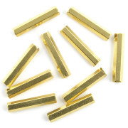 Brass spacer - 25mm - 10pcs.