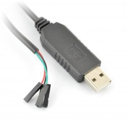 USB to female cable adapter with USB-UART converter PL2303