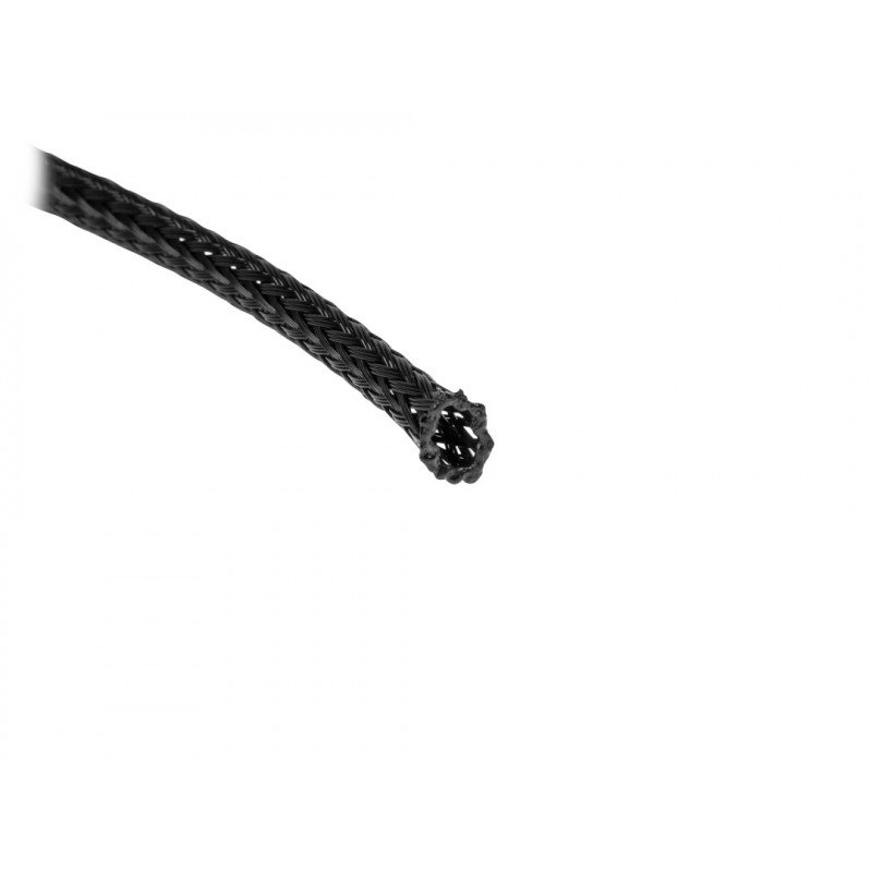 Landberg cable braid 6mm (3-9mm) black polyester 5m