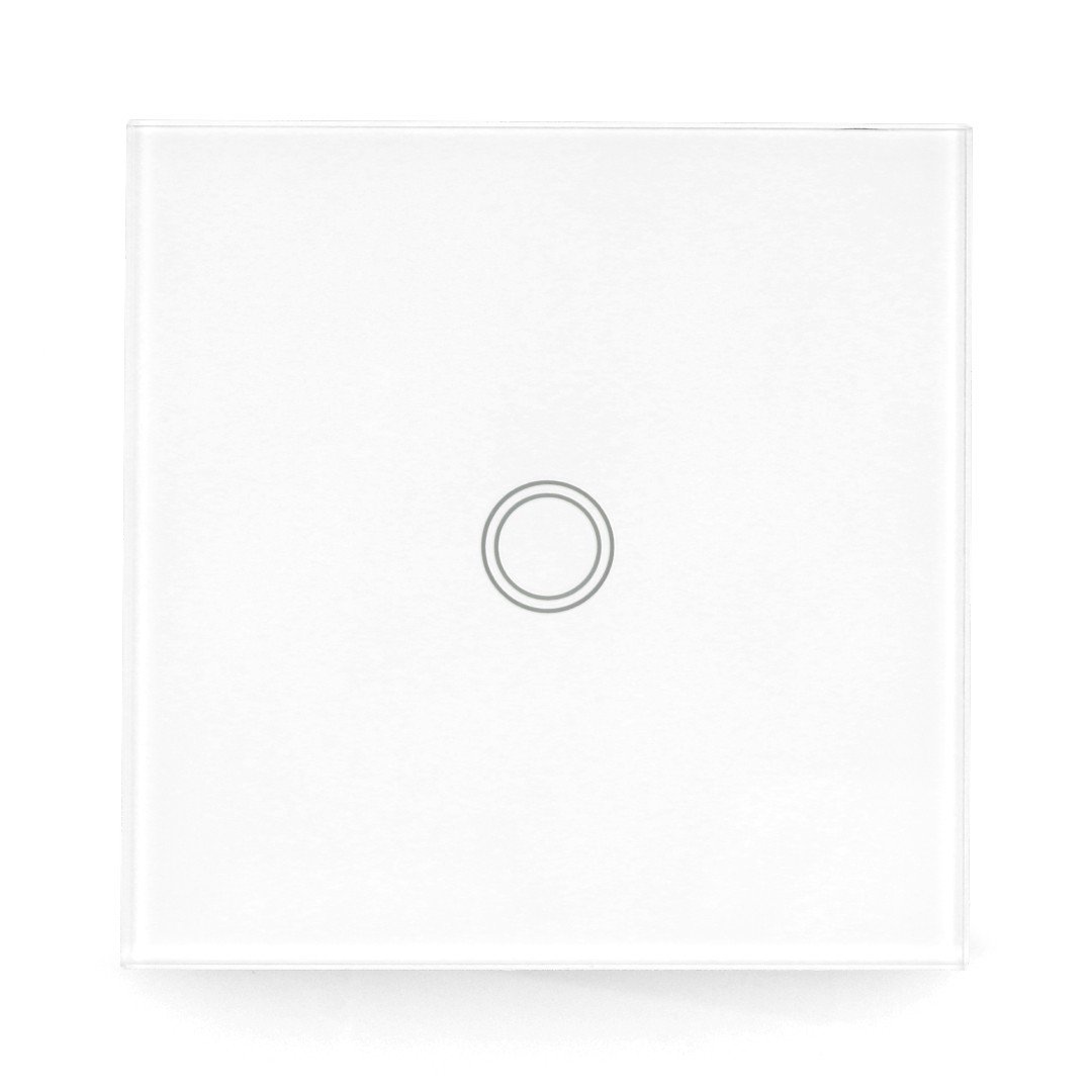 Coolseer COL-BSW06W - single wireless wall switch - touchable - RF 433MHz