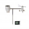 Wireless weather station with DCF clock and sensor for outdoor use - zdjęcie 1