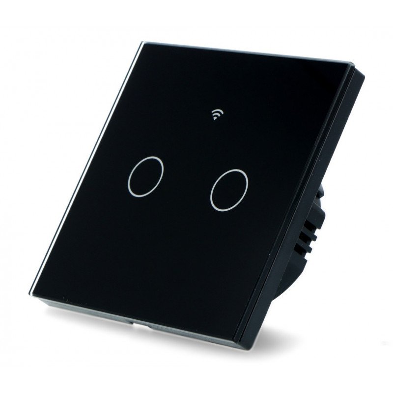 Coolseer WiFi Light Switch -  wall switch - touchable - WiFi - 2-channels