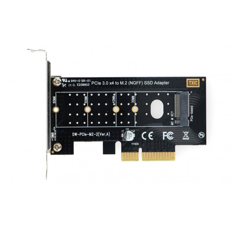 ROCKPro64 - M.2/NGFF NVMe SSD card for PCI-E X4