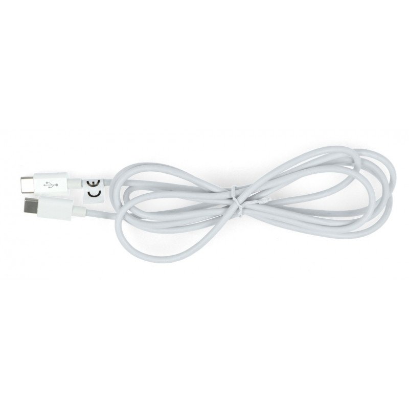 Cable TRACER USB C - USB C 2.0 white - 1.5m
