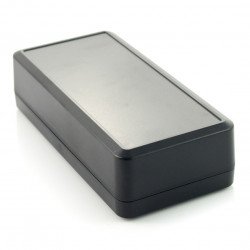 Plastic box Kradex Z125 ABS - 190x90x51mm black