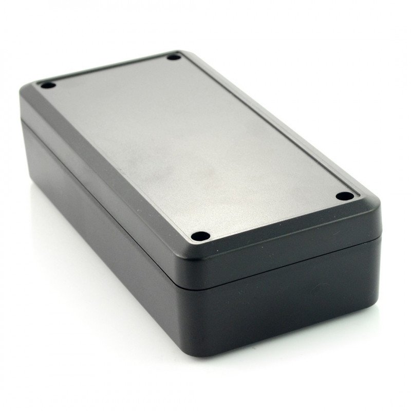 Plastic box Kradex Z125 ABS - 190x90x51mm black