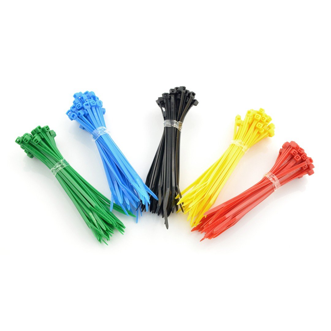 CLEAR CABLE TIES, TIE WRAPS, NYLON ZIP TIES- 100 X 2.5MM, CHOOSE QTY, FREE  P&P