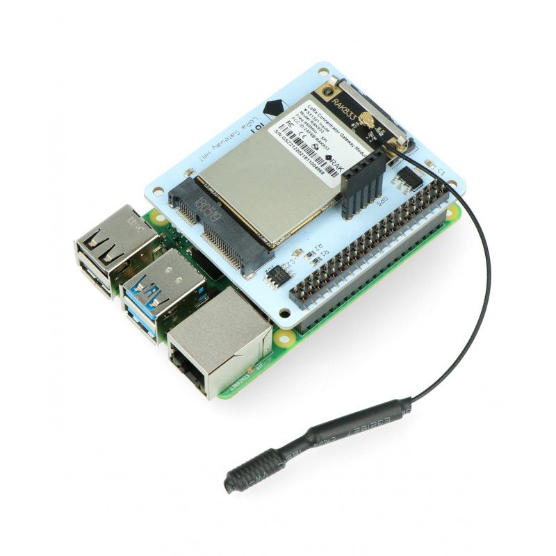 IoT LoRa Gateway HAT 868MHz - overlay for Raspberry Pi 4B/3B+/3B/2B/Zero
