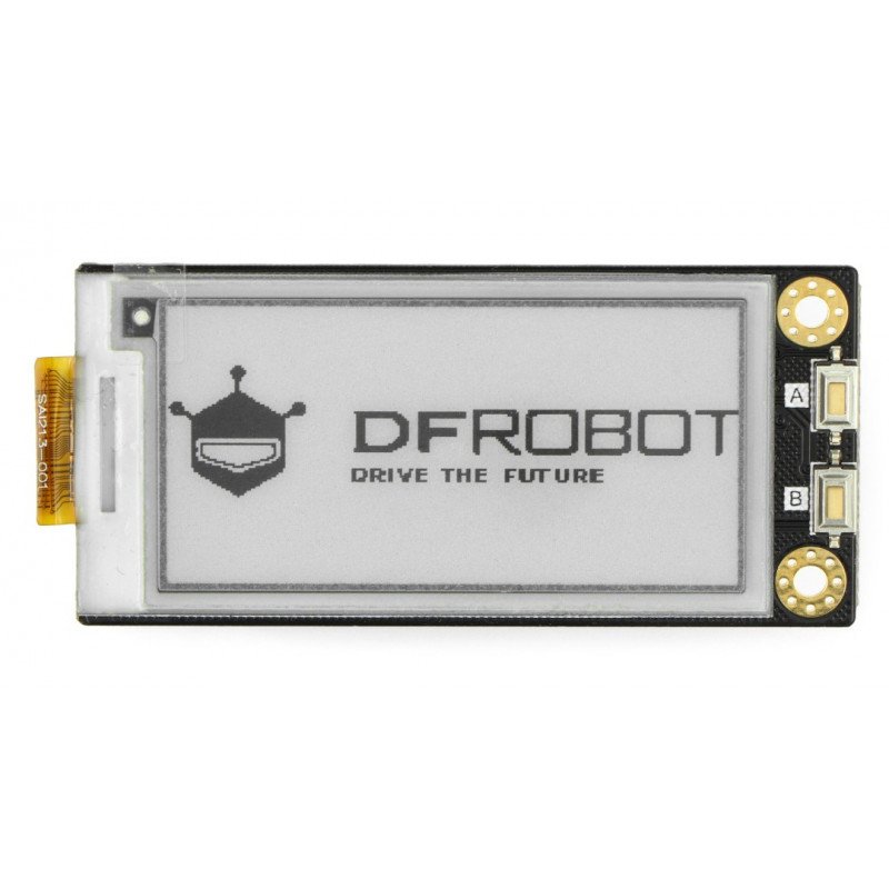 DFRobot E-paper E-Ink 2.13" 250x122px - cap for Raspberry Pi - SPI