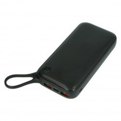 Mobile battery PowerBank Baseus Type-C QC3.0 20000 mAh - black