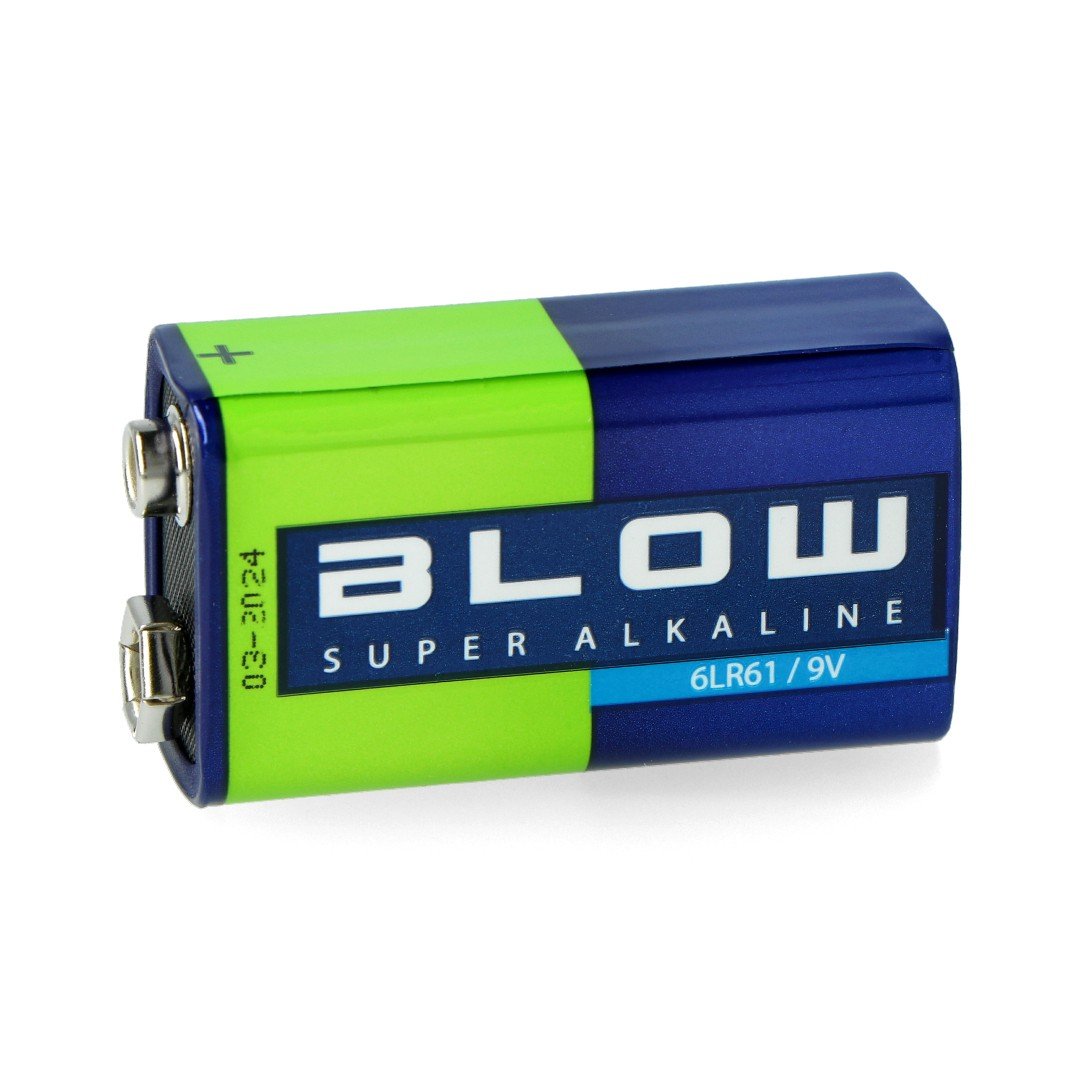 Battery Blow Super Alkaline 9V 6LR61 Botland - Robotic Shop