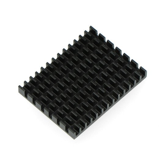 Heat sink 40x30x5mm for Raspberry Pi 4 with thermal conductive tape - black