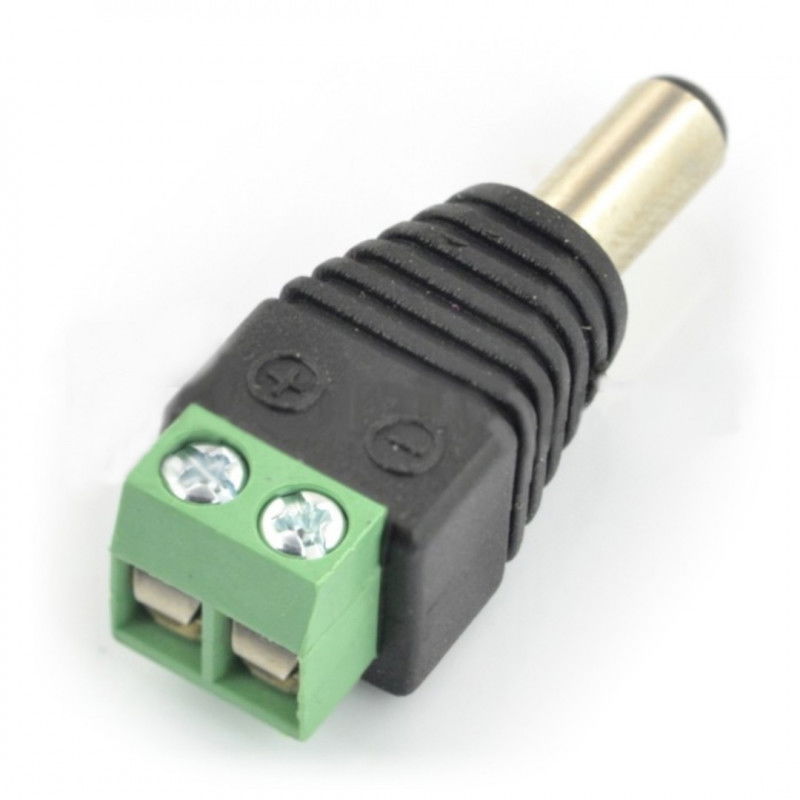 Gniazdo DC φ5.5 x 2.1 mm do druku