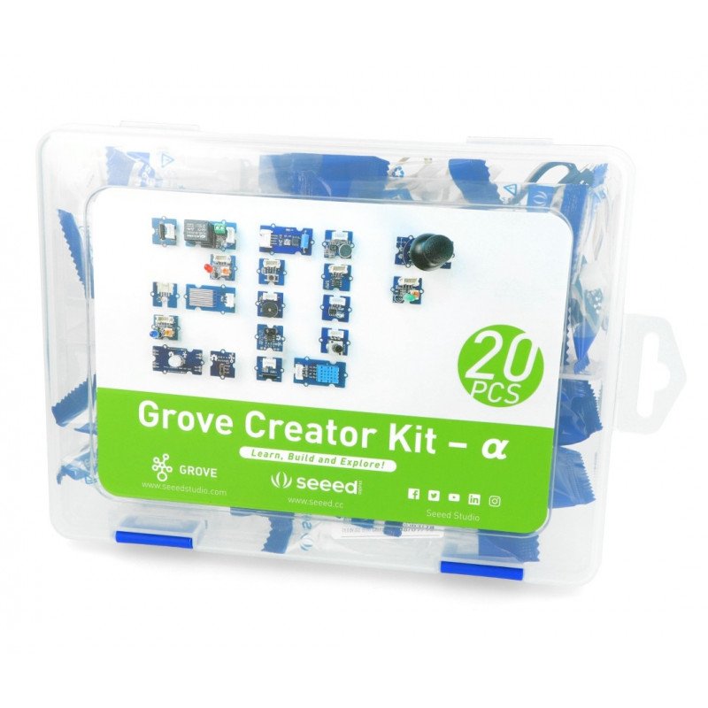 Grove Creator Kit - α - Creator Kit - 20 Grove modules for Arduino