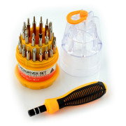 Set of screwdrivers - 30 bits AKS6036