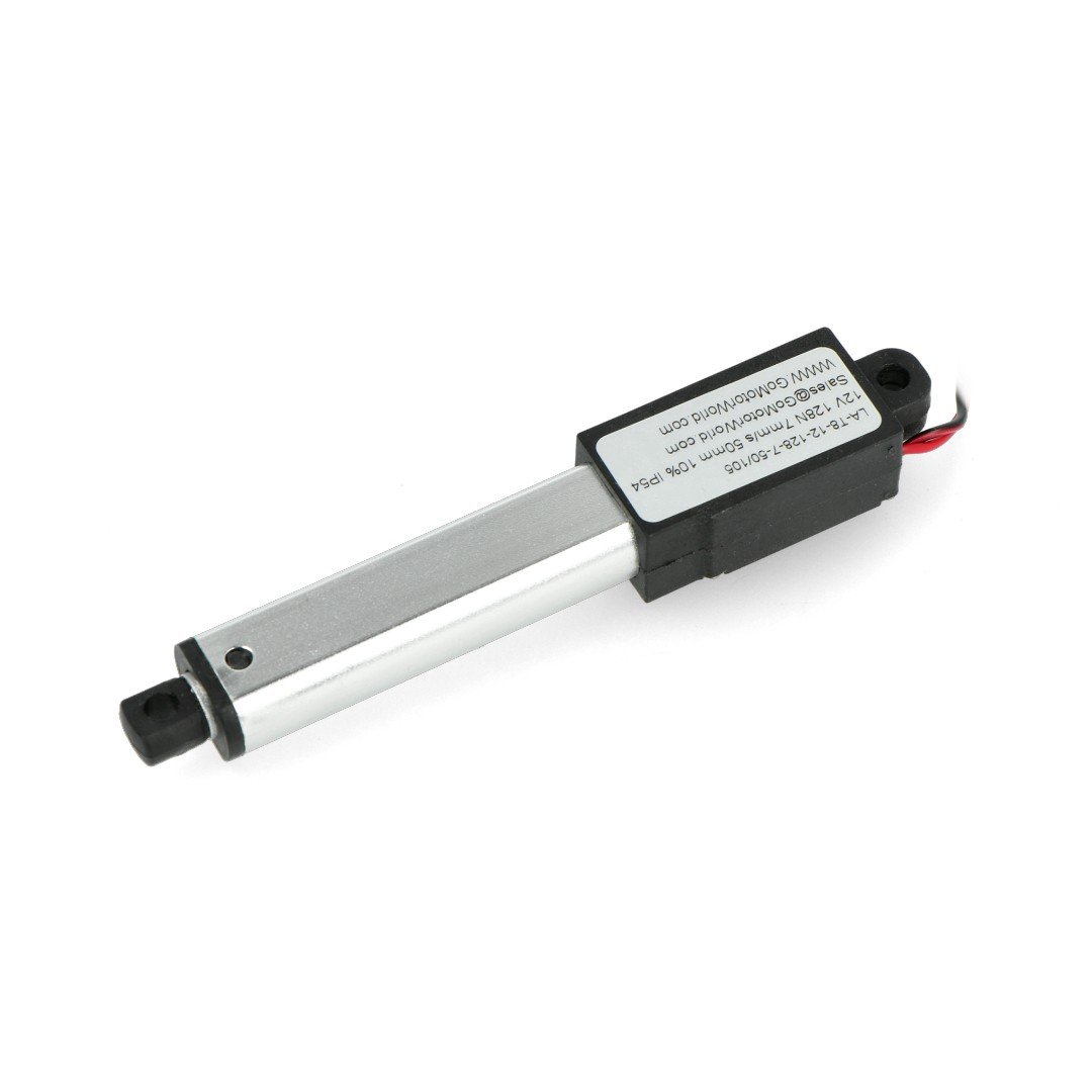 Electric actuator LD1 128N 7m/s 12V - 5 cm extension