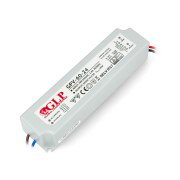 Waterproof LED strip and strap power supply - GPV-60-24 24V/2.5A/60W