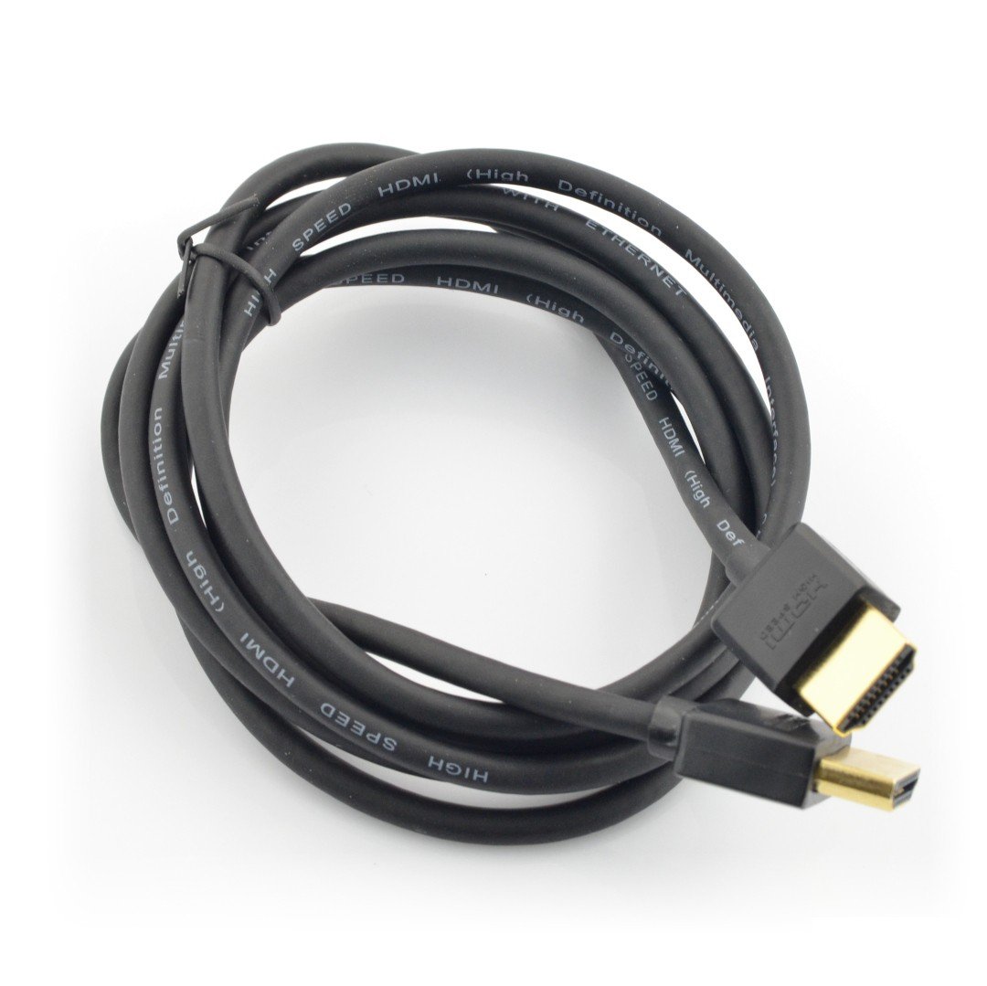 Cable HDMI 2.0 - 1m long - official for Raspberry Botland