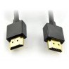 Cable HDMI 2.0 Black 4K - 1.5 m - zdjęcie 2