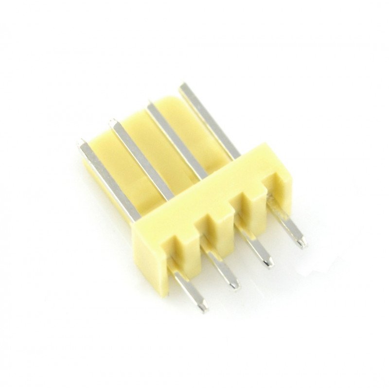 2,54 mm - plug 4-pin - 5 pcs