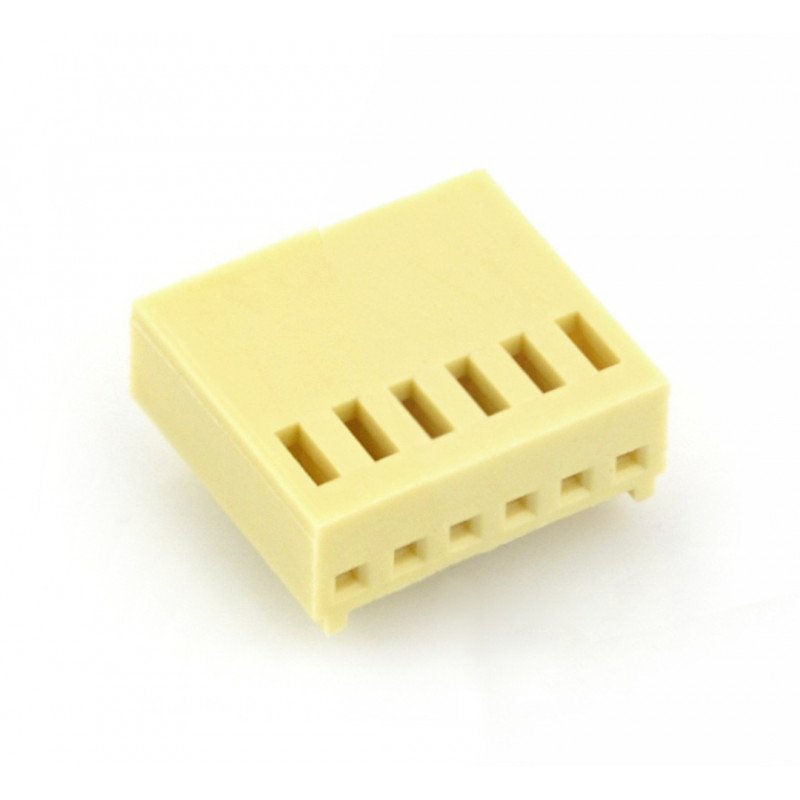 2,54 mm - socket 6-pin - 5 pcs