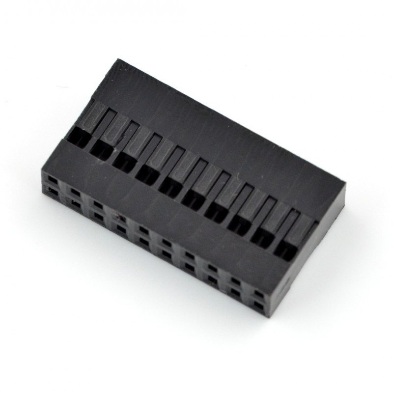 Connector type BLS - socket 10x2 + pins - 5pcs.