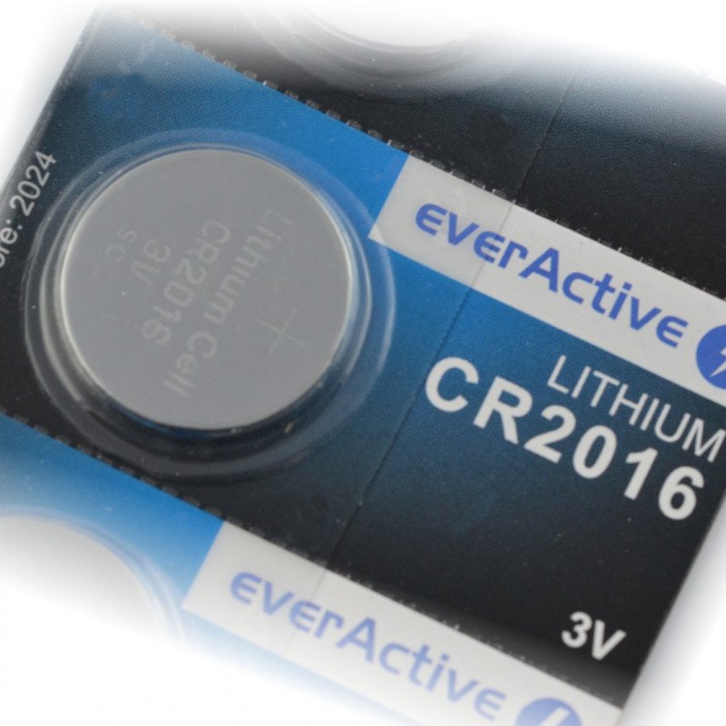 Lithium battery EverActive CR2016 3V
