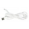 MicroUSB cable B - A - Esperanza EB145W - 2m - white - zdjęcie 3