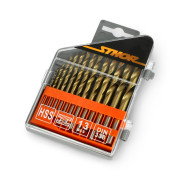 Set of 13 bits for metal Titanium 1.5 - 6.5 mm